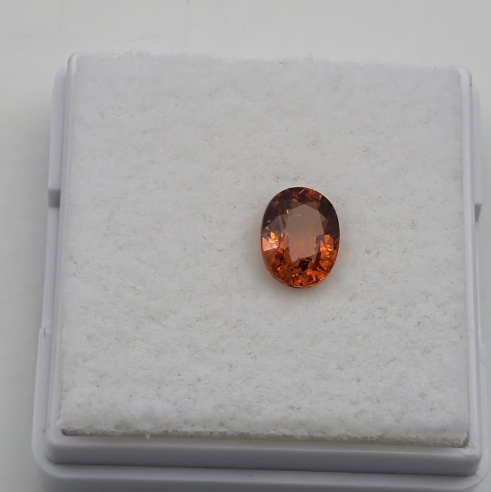 Orange Spessartine Garnet Gemstone